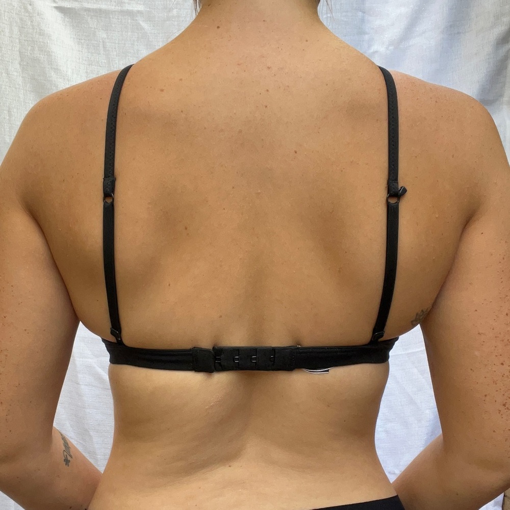 Lace, High-Neck Bralette - Picture 2 of 5